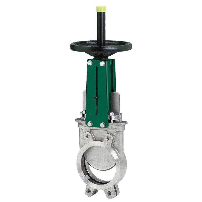 Задвижка чугунная шиберная DN 100 PN 10 межфланцевая Tecofi VG4400(VG3400)-1