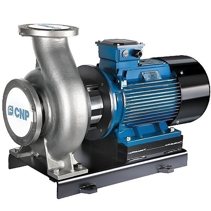 Консольно-моноблочный насос CNP NISF80-50-200/3SWF 3x220/380 4-полюсный из нержавеющей стали AISI304-1