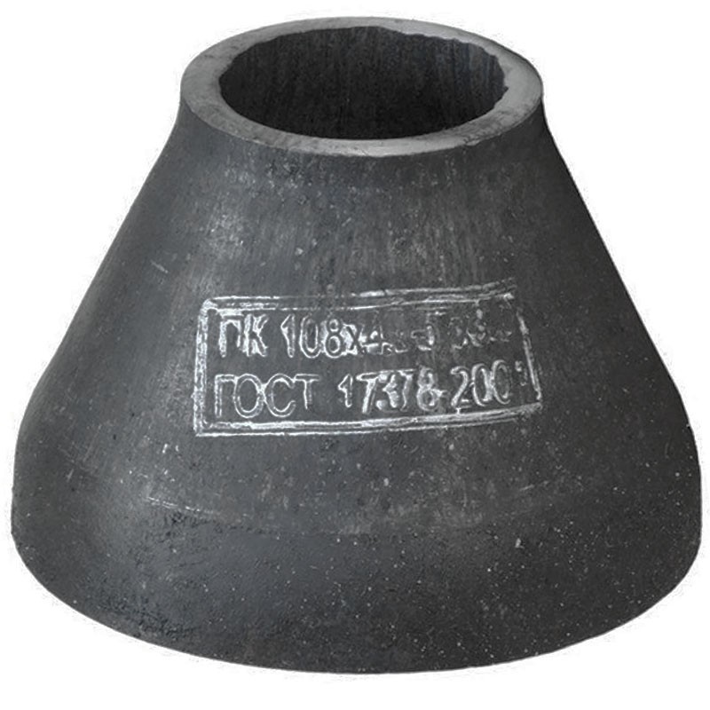 Переход стальной  09Г2С Дн 426х12,0-219х8,0 (DN400-200) 2 исполнение ГОСТ 17378-2001-1