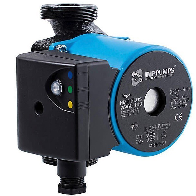 Насос циркуляционный с мокрым ротором NMT MINI PLUS 32/80-180 50Вт 1х220В с электронным упр. резьбовой PN10 110C IMP PUMPS-1