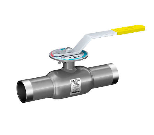 Кран стальной шаровой цельносварной LD Regula, DN 80 PN 25, 280мм, стандартнопроходной, приварной с ручкой купить в Воронеже | "Проконсим"