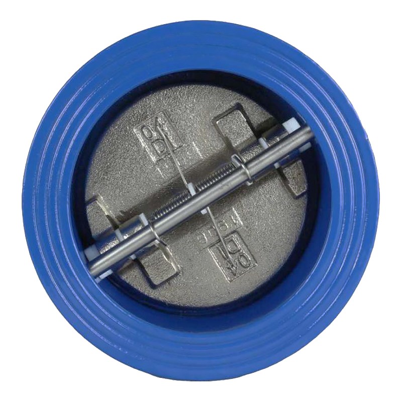 Клапан обратный Tecofi CB3449EPA, двустворчатый, DN 80 PN 16 , нержавеющая сталь-1