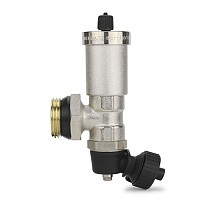 Конечные элементы для коллектора DN 25 PN 10 с автоматическими воздухоотводчиками и дренажными кранами Varmega купить в Воронеже | "Проконсим"