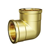 Угольники латунные DN 15-50 PN 40 муфта-муфта LD Pride купить в Воронеже | "Проконсим"