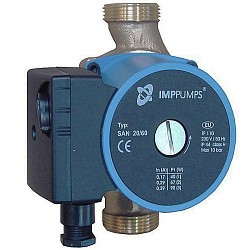  Циркуляционный насос с мокрым ротором IMP PUMPS SAN 979521767 Ду25, напор 4м. (930046387) со склада Проконсим в Воронеже