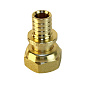 Муфта латунная для PEX труб 16-1/2'' PN 16 S-2,2мм переходная  с накидной гайкой Valfex VF.422.AF купить в Воронеже | "Проконсим"