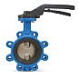 Затвор дисковый поворотный DN 125 PN 16 межфланцевый с резьбовыми проушинами диском из нержавеющей стали уплотнение-EPDM ручной FAF 3660125 купить в Воронеже | "Проконсим"