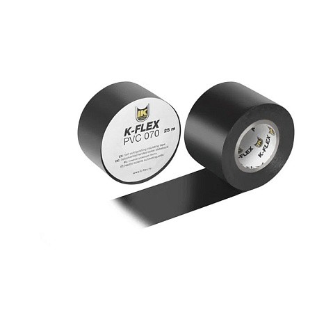 Лента теплоизоляционная K-FLEX PVC AT 070, DN 38, L = 25м, Tmax = 125гр. черный купить в Воронеже | "Проконсим"
