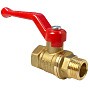 Краны латунные шаровые 11Б27фт1М DN 15-50 PN 25-40 рычаг муфта-штуцер Valfex.215.LR1 купить в Воронеже | "Проконсим"