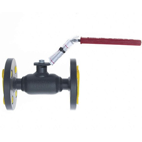 Краны стальные шаровые регулирующие DN 15-50 PN 40 цельносварные фланцевые рычаг RJIP-FF РИДАН купить в Воронеже | "Проконсим"