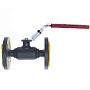 Краны стальные шаровые регулирующие DN 15-50 PN 40 цельносварные фланцевые рычаг RJIP-FF РИДАН купить в Воронеже | "Проконсим"