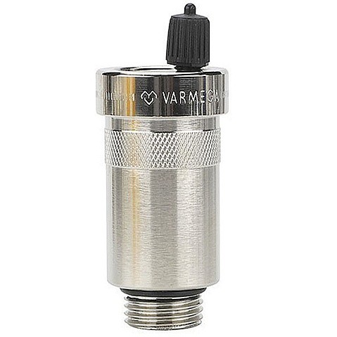 Воздухоотводчик VARMEGA VM134 O-ring DN8 PN10 вертикальный выпуск НР-3/8'' автоматический купить в Воронеже | "Проконсим"