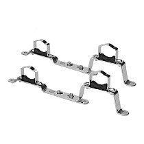 Кронштейн стальной Varmega VM15970 никелированный DN25 195-260мм регулируемый на 2 хомута для коллектора (2 шт.) купить в Воронеже | "Проконсим"