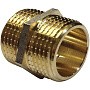 Ниппель латунный никелированный DN 50 PN 40 штуцер-штуцер  купить в Воронеже | «Проконсим»