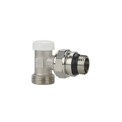 Клапан радиаторный VARMEGA VM10212 DN15x20 PN10 угловой настроечный G-1/2''х3/4'' еврокомус, с уплотнением штуцер купить в Воронеже | "Проконсим"