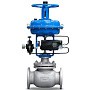 Клапаны стальные запорно-регулирующие DN 125-150 PN 4 с пневмоприводом МА-С-900-25-3-У1 с ручным дублером КПСР купить в Воронеже | "Проконсим"