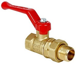 Краны латунные шаровые 11Б27фт1М DN 15-32 PN 40 рычаг-американка Valfex.223 Standart ГОСТ Р 59553 купить в Воронеже | "Проконсим"