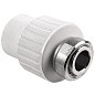 Муфта комбинированная ПП 32-1'' PN 25 с накидной гайкой белая РТП 14619 купить в Воронеже | "Проконсим"