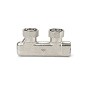 Узелы нижнего подключения VARMEGA VM139 DN20 угловой двухтрубный 3/4''x3/4'' евроконус, перекрёстный муфта-штуцер купить в Воронеже | "Проконсим"