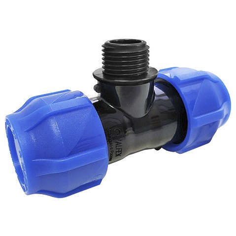 Тройник компрессионный переходной Valfex DN-50 PN-16 G-1 1/2'' НР купить в Воронеже | "Проконсим"