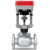 Клапаны стальные запорно-регулирующие 220 серии DN 15-80 PN 4 с электроприводом TW500  до 150гр. КПСР купить в Воронеже | "Проконсим"