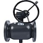 Кран стальной шаровой цельносварной DN 500-400 PN 25 стандартнопроходной фланцевый 1270мм с редукт. RJIP-FF РИДАН 065N0381GR купить в Воронеже | "Проконсим"