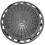 Люк чугунный Т (С250)-1-60 4-ушковый нагрузка 250кН h 80 Центролит купить в Воронеже | "Проконсим"