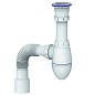 Сифон для умывальника Unicorn А220Р, 40х50 гибкий отвод, 1 1/2'' х40 пластиковая чаша купить в Воронеже | "Проконсим"