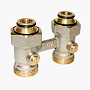Узел нижнего подключения Vekotrim DN 15 PN 10 прямой двухтрубный 20-3/4'' под евроконус, муфта купить в Воронеже | "Проконсим"