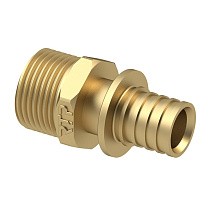 Муфты латунные для PEX труб DN 16-40 PN 16 под надвижную гильзу с наружной резьбой РосТурПласт купить в Воронеже | "Проконсим"