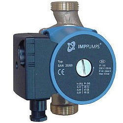  Циркуляционный насос с мокрым ротором IMP PUMPS SAN 979521766 Ду20, напор 4м. (930046386) со склада Проконсим в Воронеже