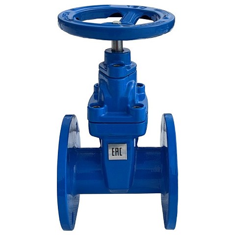 Задвижка чугунная 30ч39р DN 100 PN 10(16) с обрезиненным клином EPDM до 120гр. КНР купить в Воронеже | "Проконсим" (101469028)