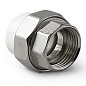 Муфта комбинированная ПП 25-3/4'' PN 25 с накидной гайкой белая Pro Aqua PA29014 купить в Воронеже | "Проконсим"