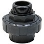 Муфта разборная НПВХ DN 63-2" PN 16 клеевая с наружной резьбой черная Aquaviva BMG63200 купить в Воронеже | "Проконсим"