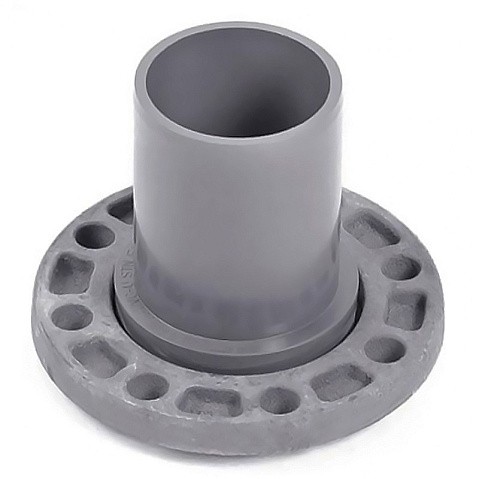Патрубки НПВХ гладкие SDR26 DN 90-315 PN 10 с металлическим фланецем Хемкор купить в Воронеже | "Проконсим" Патрубки НПВХ гладкие SDR26 DN 90-315 PN 10 с металлическим фланецем Хемкор купить в Воронеже | "Проконсим"