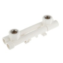 Комплект универсальный ПП -ВР 25-1/2'' PN 25 боковая подводка белый купить в Воронеже | "Проконсим"