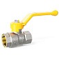 Кран латунный шаровой LD Pride GAS DN25 PN 40 никелированный рычаг муфта-муфта купить в Воронеже | "Проконсим"