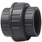 Муфта разборная НПВХ DN 32-1" PN 16 клеевая с внутренней резьбой черная Aquaviva BOG32100 купить в Воронеже | "Проконсим"