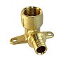 Угольник латунный для PEX труб 20-1/2'' PN 16  под надвижную гильзу Valfex VF.454.AF купить в Воронеже | "Проконсим"