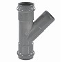 Тройники НПВХ раструбные SDR26 45гр. DN 110-160 PN 10 Хемкор купить в Воронеже | "Проконсим"