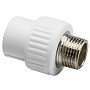 Муфта комбинированная ПП 20-1/2'' PN 25 с наружной резьбой белая VALFEX  купить в Воронеже | "Проконсим"