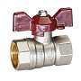 Кран латунный шаровой Temper 88.В-В.12.Б DN 15 PN 40 бабочка муфта-муфта купить в Воронеже | "Проконсим"
