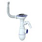 Сифон для мойки Unicorn В431V, без отвода, 3 1/2'' х40 с отводом для стиральной машины, круглый перелив купить в Воронеже | "Проконсим"