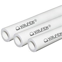  Труба полипропиленовая  Ду Ру длина 4 метр. толщина мм Valfex SDR 6 (251111022) со склада Проконсим в Воронеже