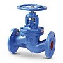 Клапан запорный (вентиль) DN 65 PN 16 фланцевый 290мм до 160гр. графитовый чугунный FAF 2130065