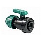 Кран шаровый ПЭ компрессионный комбинированный ВР DN 32-1/2'' PN 10 купить в Воронеже | "Проконсим"