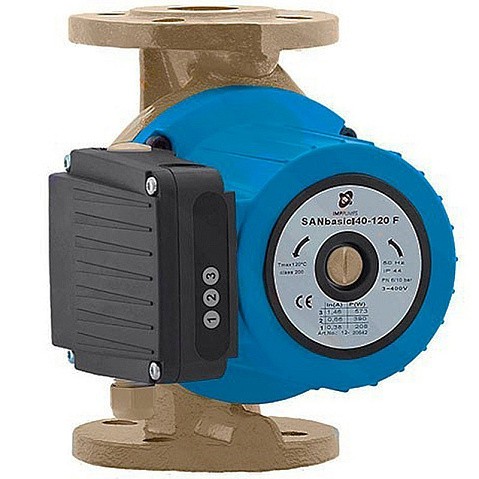 Насос циркуляционный с мокрым ротором SANMBASIC II 50-120 F280 825Вт 1х220В 3-скор. фланцевый PN10 65C IMP PUMPS купить в Воронеже | "Проконсим"