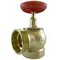 Клапан пожарный латунный КПЛМ DN50 PN16 угловой 90гр. муфта-штуцер с датчиком ДППК 20,5 Апогей купить в Воронеже | "Проконсим"