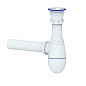 Сифон для мойки Unicorn В210, 40х40 прямой отвод, 1 1/2'' х40 чаша из нержавеющей стали купить в Воронеже | "Проконсим"