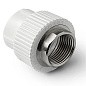 Муфта комбинированная ПП 75-2 1/2'' PN 25 под ключ с внутренней резьбой белая Pro Aqua PA22526 купить в Воронеже | "Проконсим"